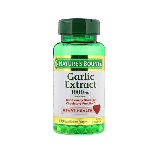 Picture of Nb Garlic 1000mg 100 Softgels